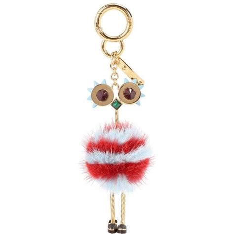 fendi fur bag charm replica|fendi purse charm.